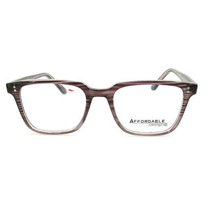 AFFORDABLE DESIGN DANTE GREY EYEGLASSES FRAME 50-18-145